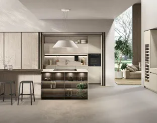 Aliant 1 Travertino | Pomice | Rovere cacao